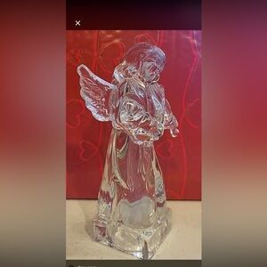 Mikasa Crystal Glass Angel Figurine - Home Art